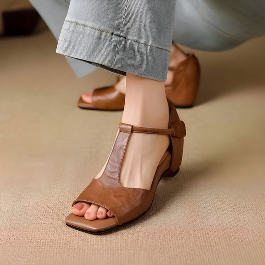 Zavia Genuine Leather Sandals