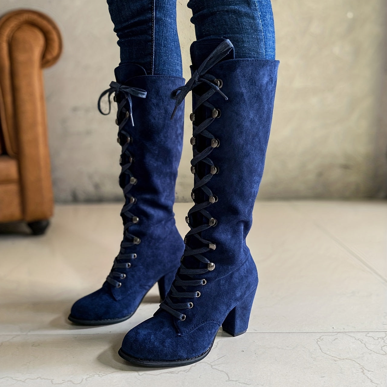 Fashionable Knee-High Boots