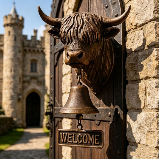 Highland Cow Doorbell