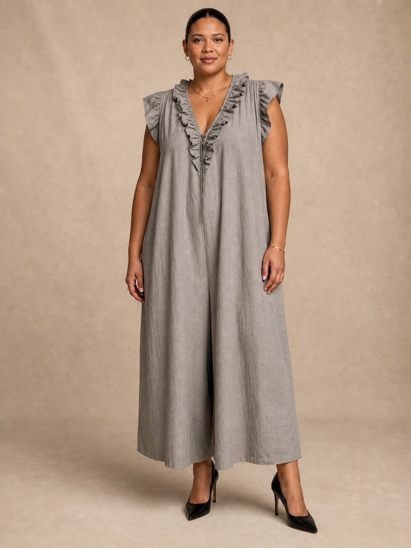 Sienna Ruffle Maxi Dress