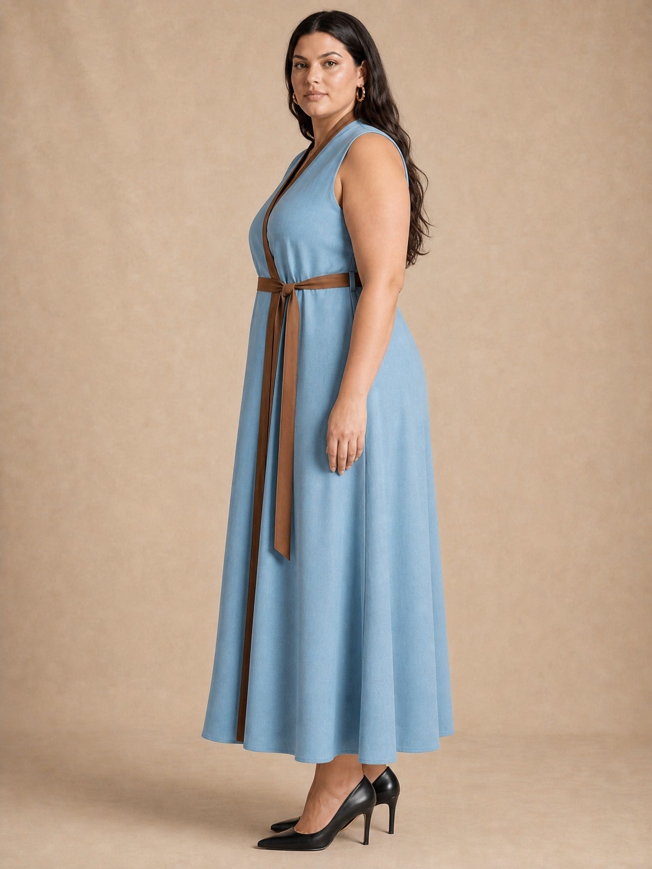 Aria Sleeveless Maxi Dress