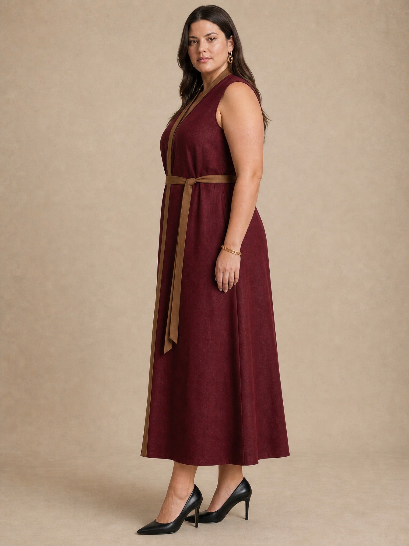 Aria Sleeveless Maxi Dress