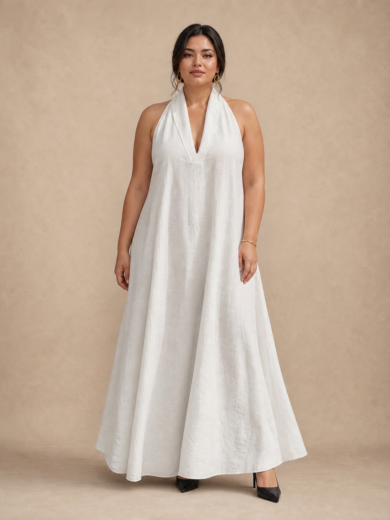 Aveline Halter Maxi Dress