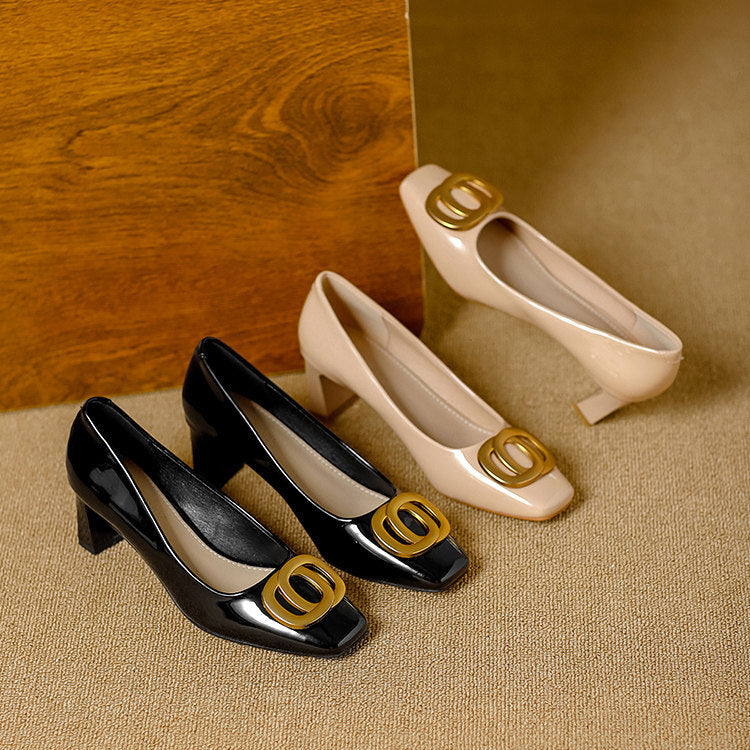 Tyra Leather Heels
