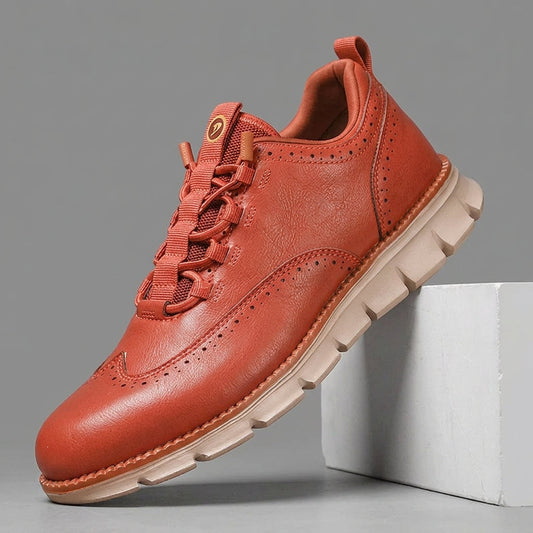 Clifton Oxford Leather Sneakers
