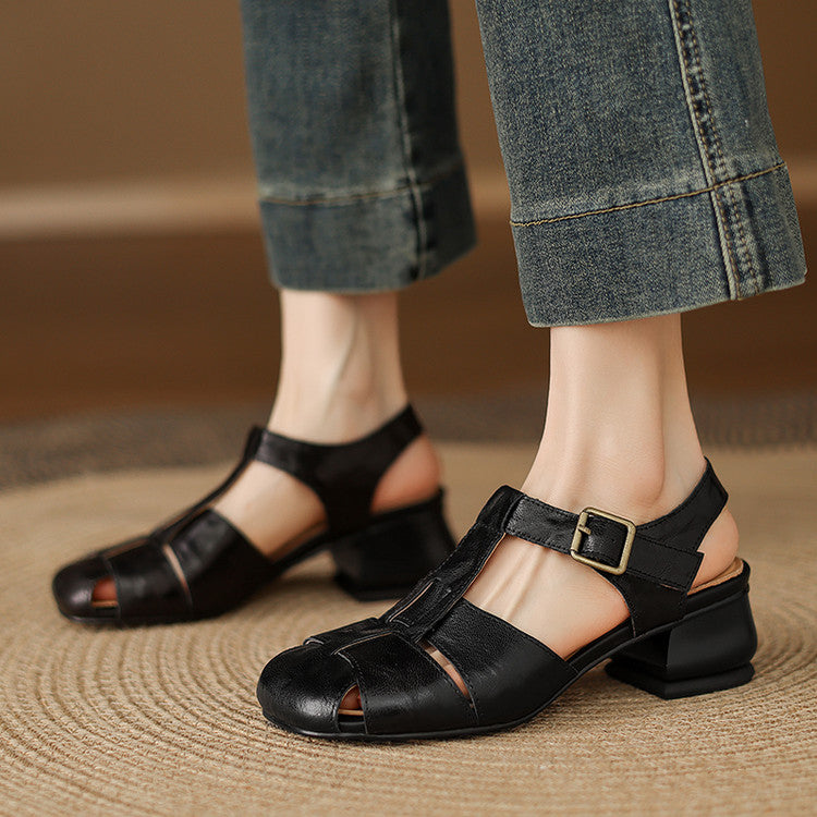 Amelie Genuine Leather Shoes