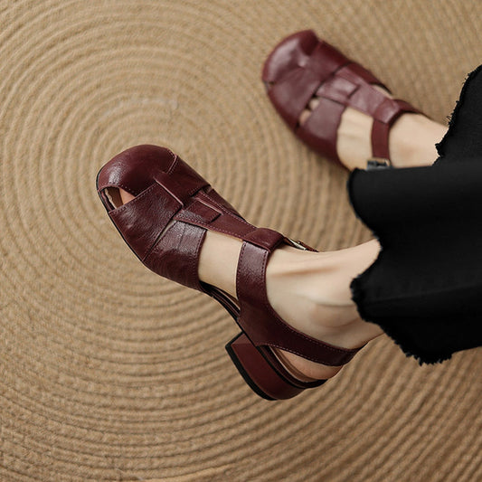 Amelie Genuine Leather Shoes