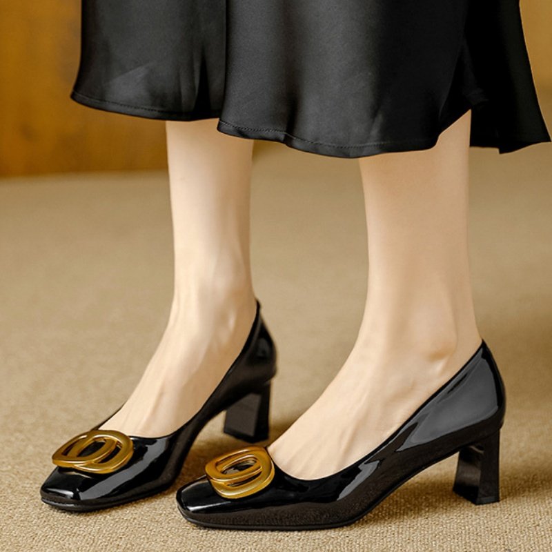 Tyra Leather Heels