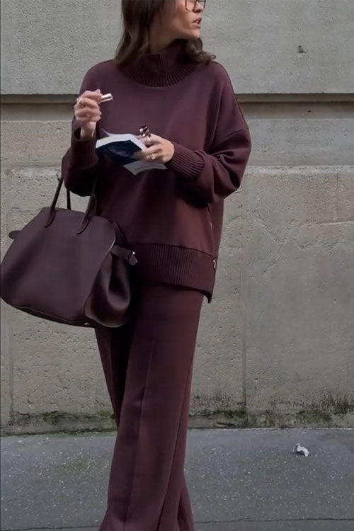 Denise Long Sleeve Sweatshirt Set