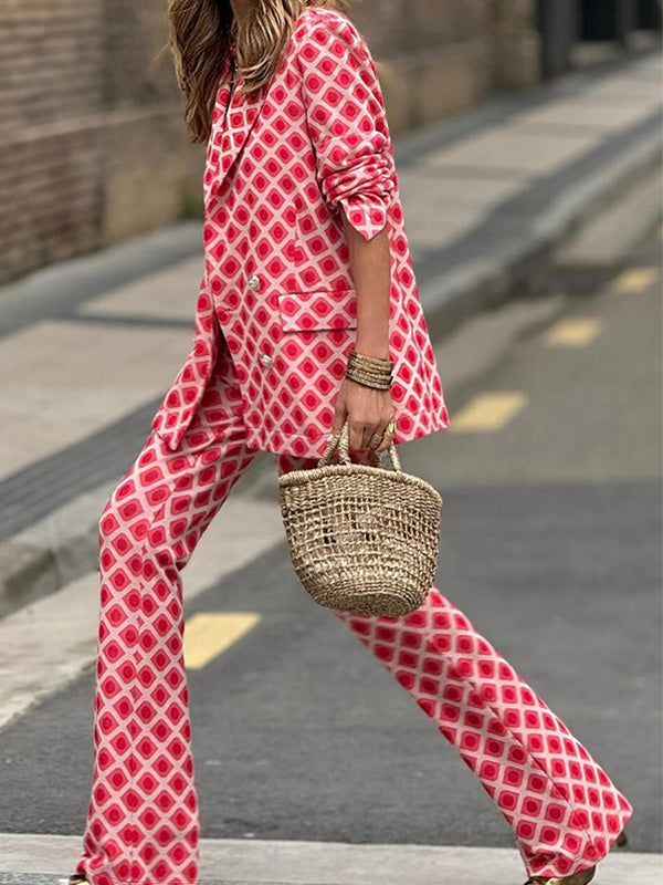 Michaella Printed Two-Piece Set