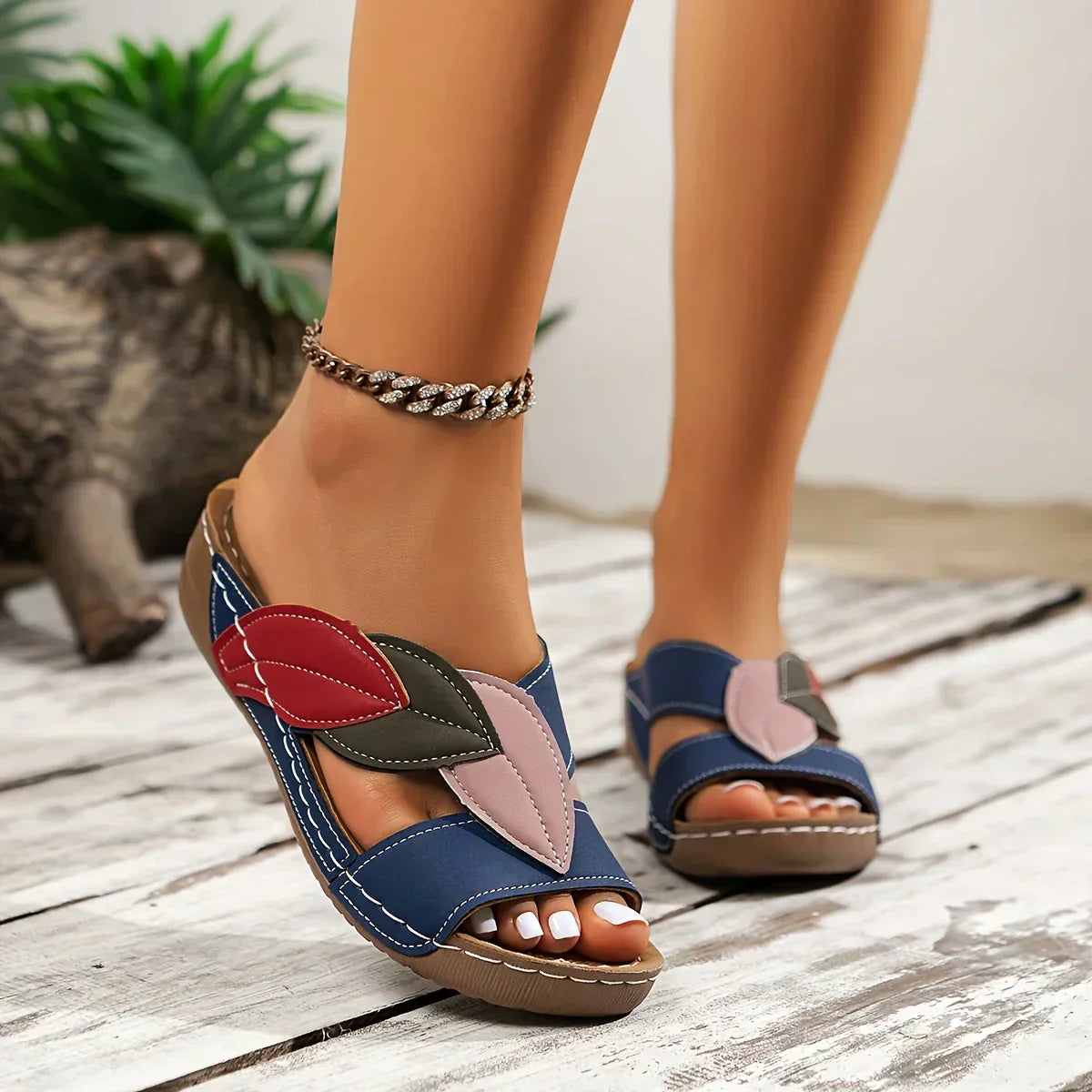 Slip-on Sandals