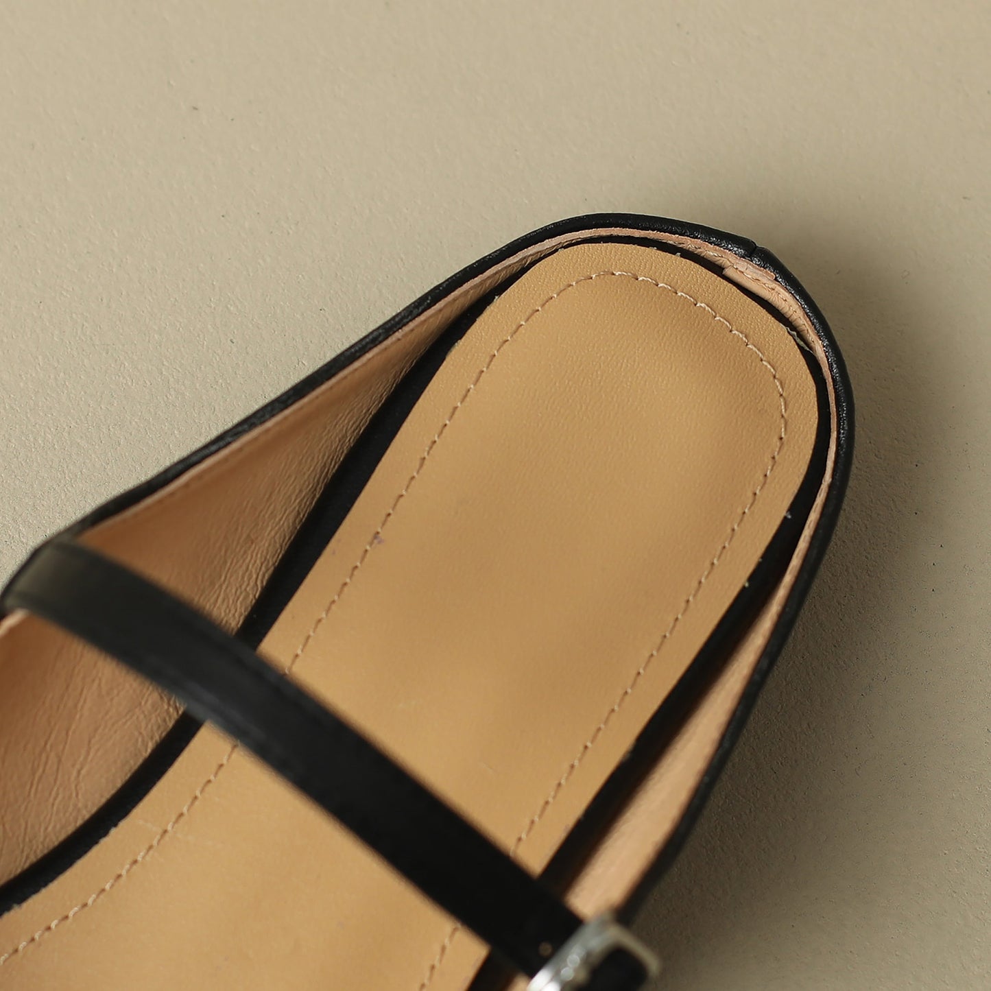 Amini Genuine Leather Mules