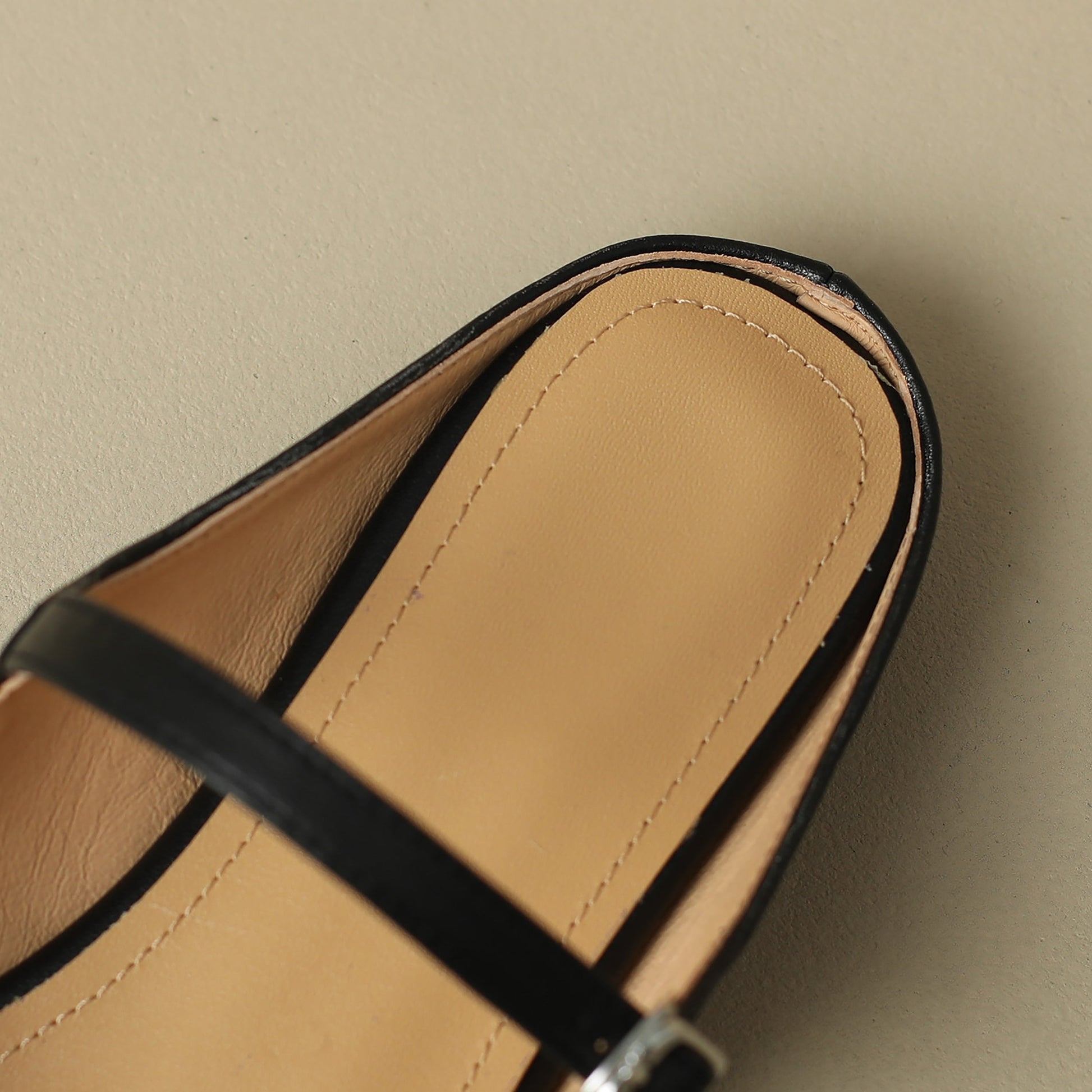 Amini Genuine Leather Mules