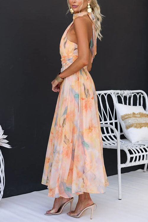 Florence™ – Robe longue fleurie