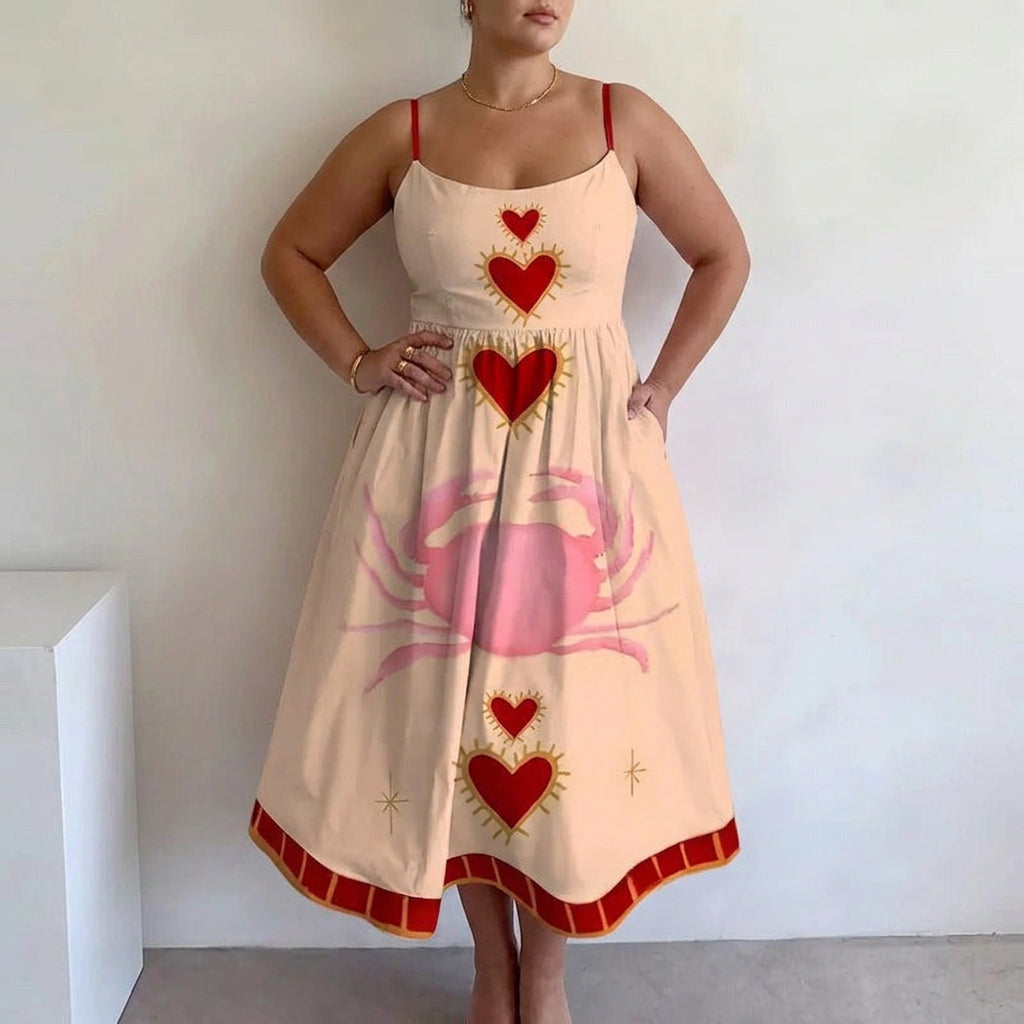 Marlowyn | Heart Tide Midi Dress