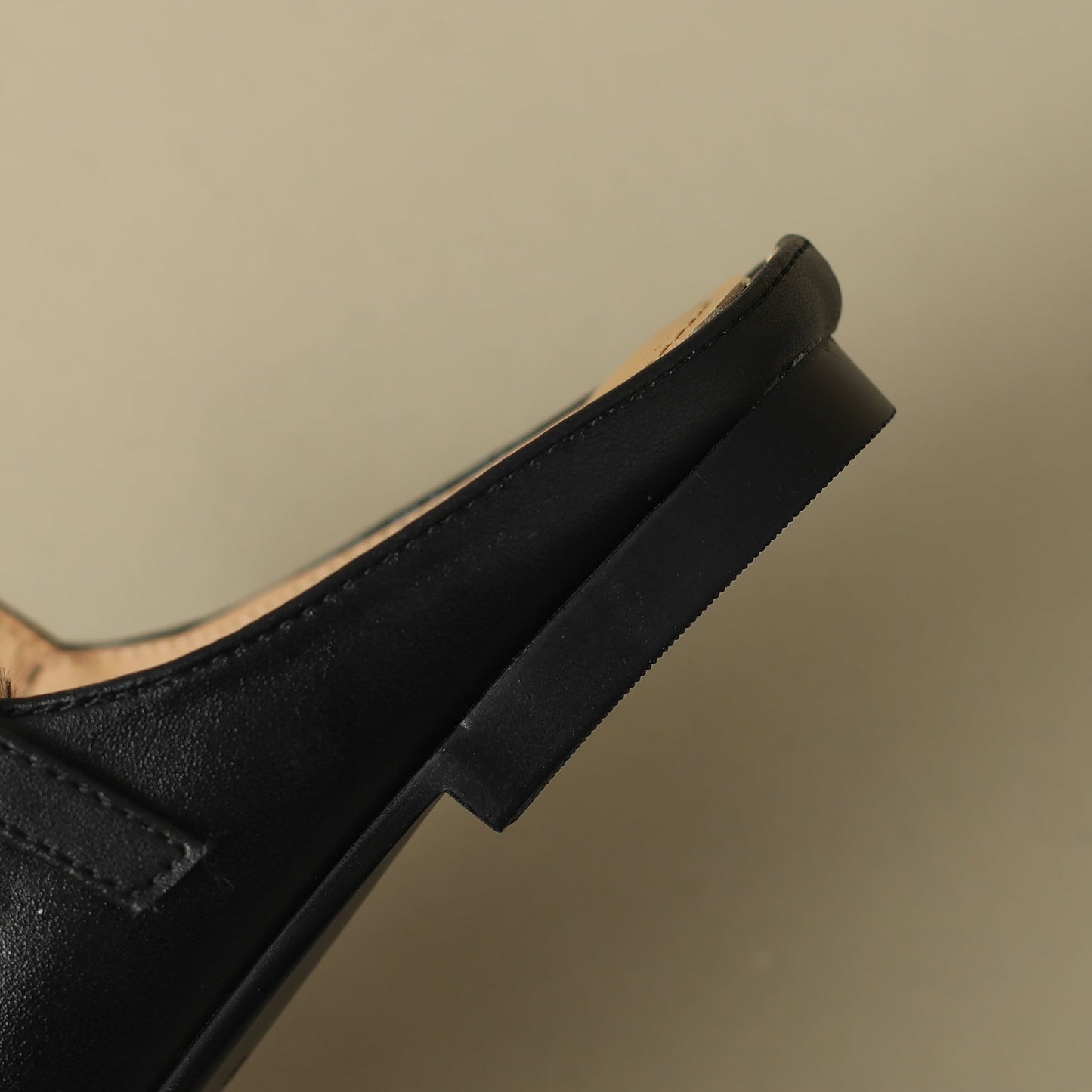 Amini Genuine Leather Mules