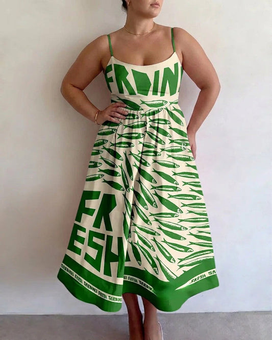 Ellowyn | Coastal Market Midi Dress