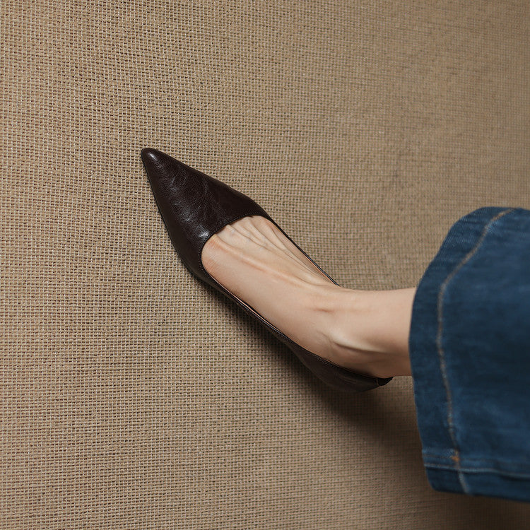 Arven Genuine Leather Heels