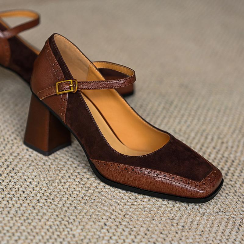 Lior Leather Heels