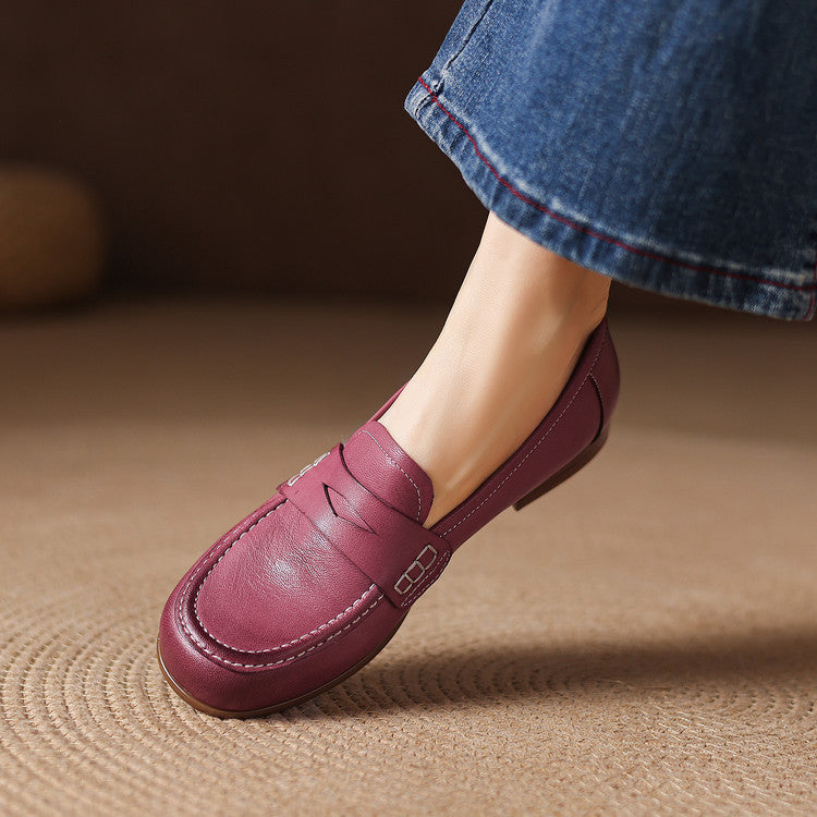 Galea Genuine Leather Loafers