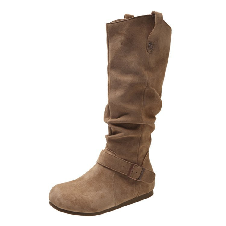 Flat Sole Orthopedic Boots