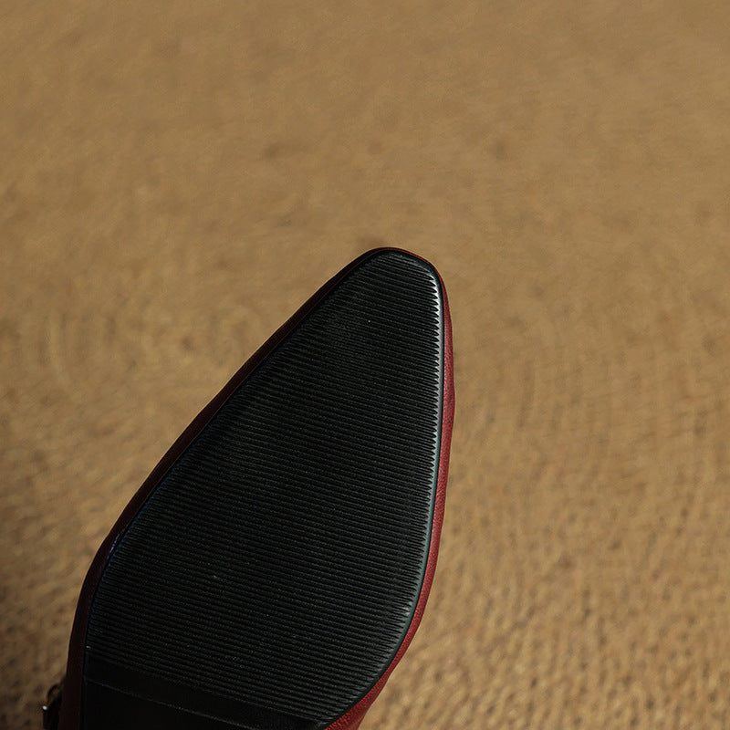 Genuine Leather Mules