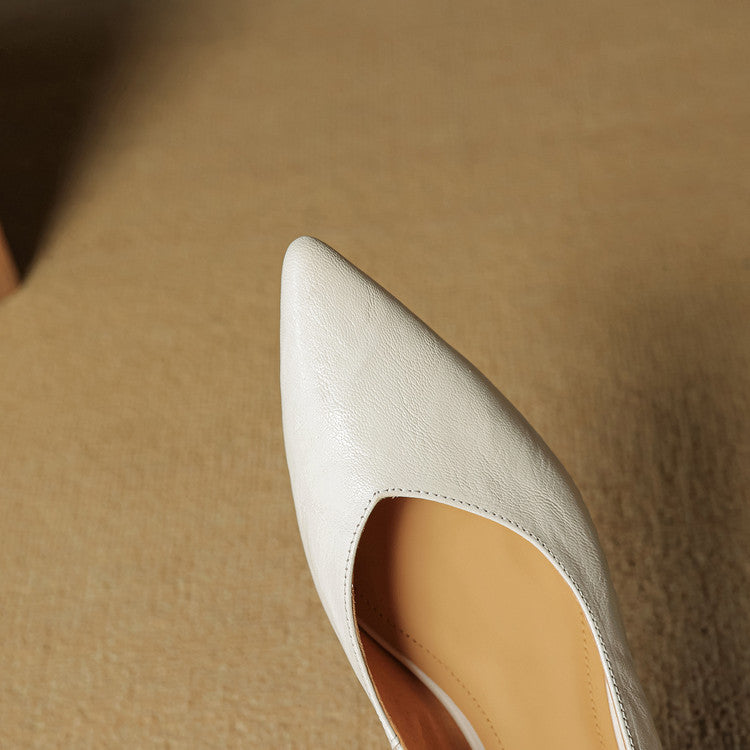 Nera Genuine Leather Flats