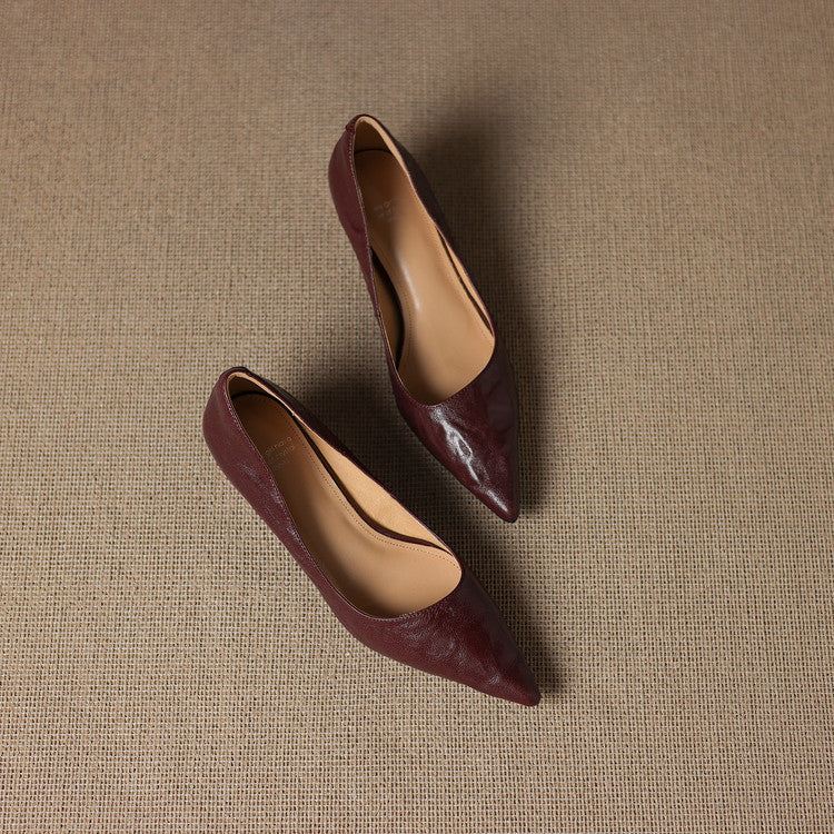 Arven Genuine Leather Heels