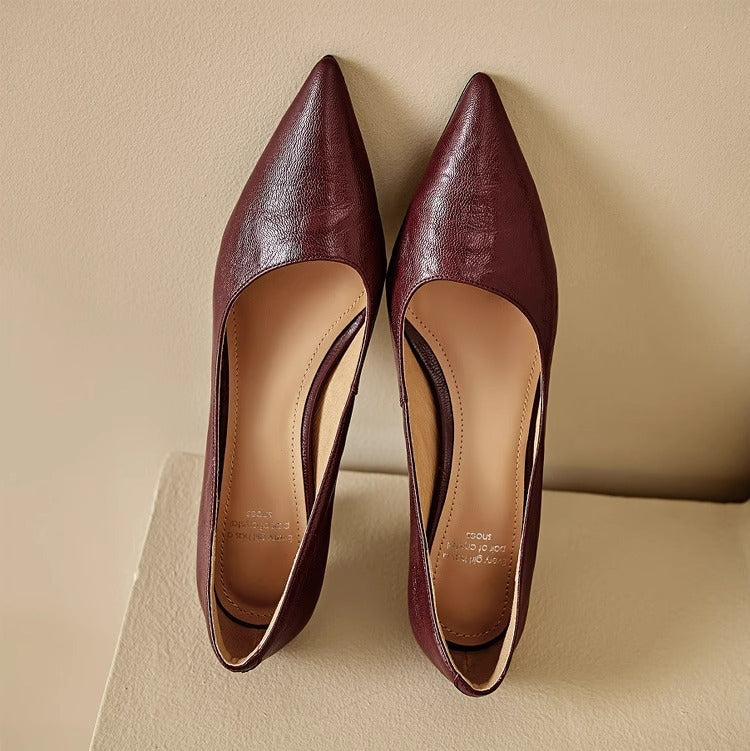 Arven Genuine Leather Heels
