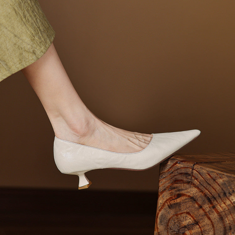 Arven Genuine Leather Heels