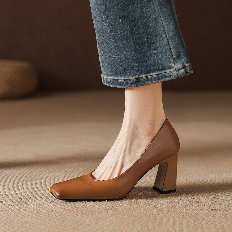 Vella Genuine Leather Heels