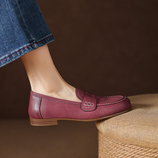 Galea Genuine Leather Loafers