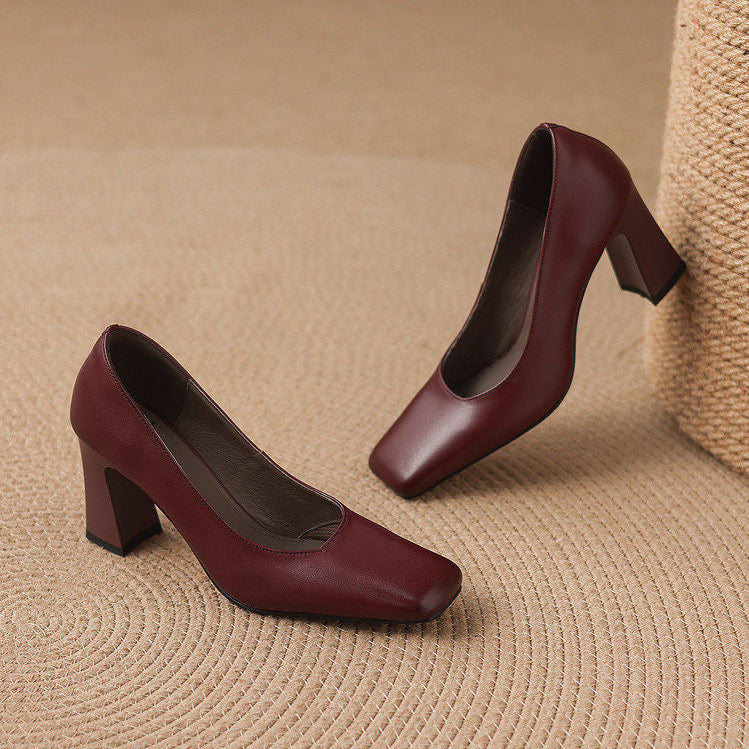 Vella Genuine Leather Heels
