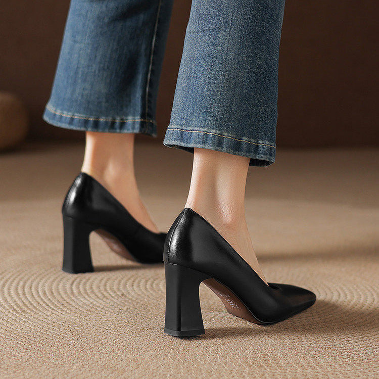 Vella Genuine Leather Heels