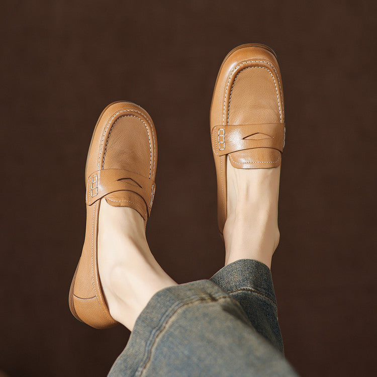 Galea Genuine Leather Loafers