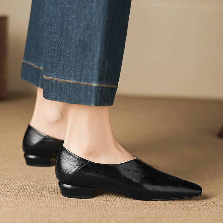 Zerelle Genuine Leather Loafers