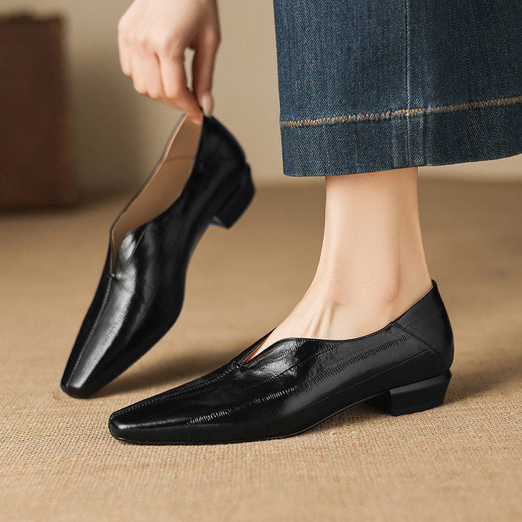 Zerelle Genuine Leather Loafers