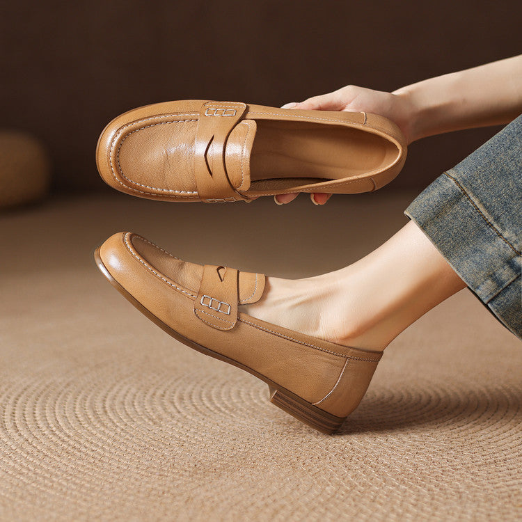 Galea Genuine Leather Loafers