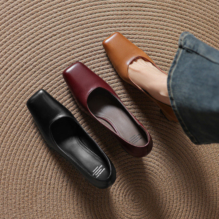 Vella Genuine Leather Heels