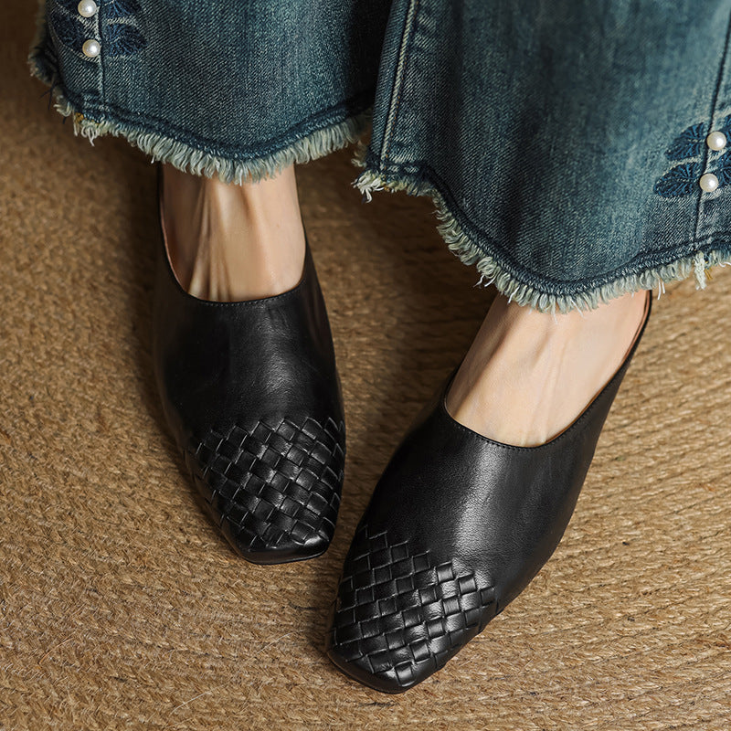 Velsa Genuine Leather Mules