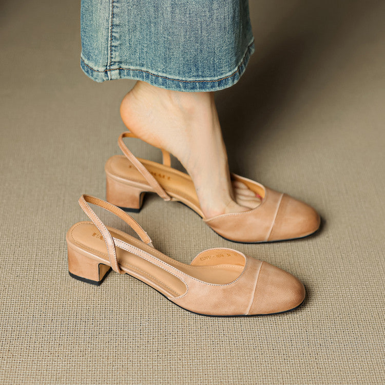 Genuine Leather Pumps