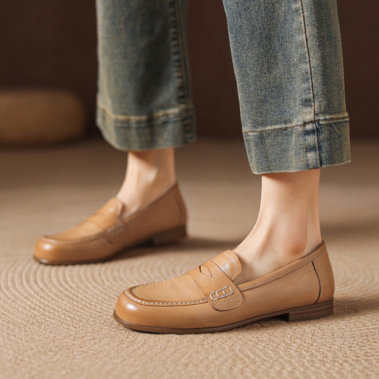 Galea Genuine Leather Loafers