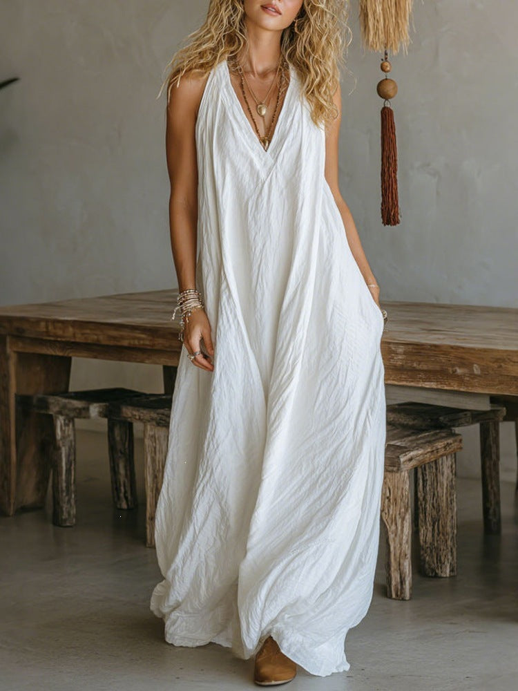 Francesca V-Neck Dress