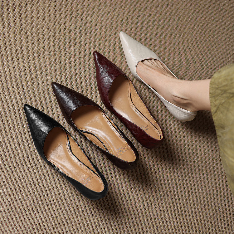 Arven Genuine Leather Heels