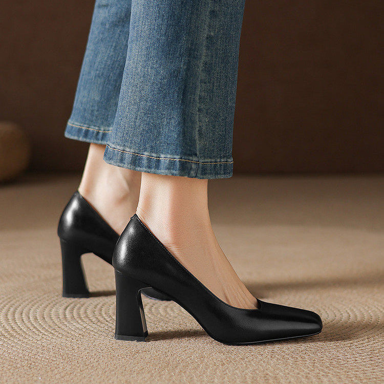 Vella Genuine Leather Heels