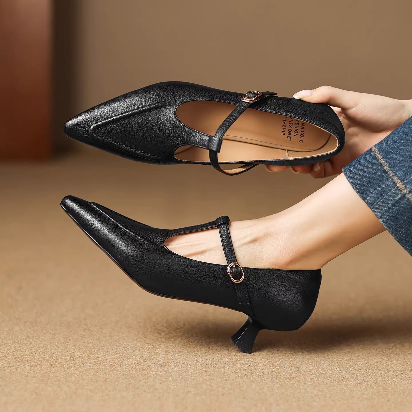 Bior Genuine Leather Heels