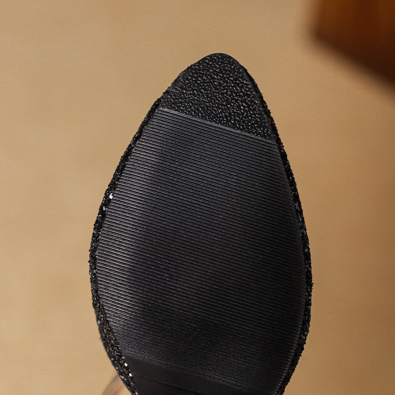 Milan Leather Heels