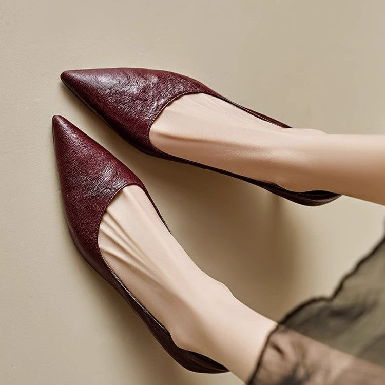 Arven Genuine Leather Heels