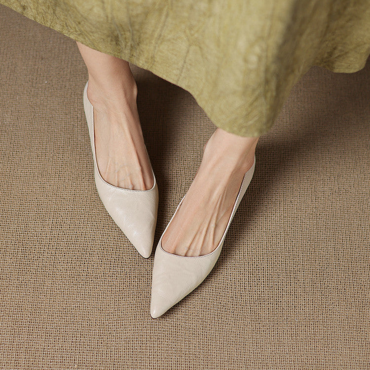Arven Genuine Leather Heels