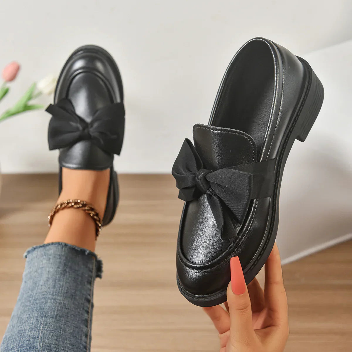 Kelis Leather Loafers